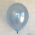12" 3.2g Thickened Pearl Light blue Latex Party Balloon Bouquet (10 pieces)