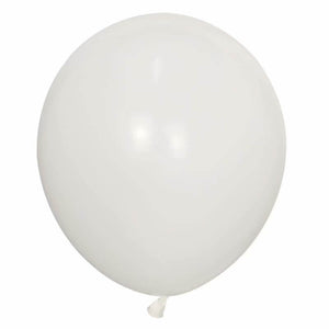 12" Online Party Supplies White Pearl Wedding Bridal Shower Hen Bachelorette Latex Balloons (Pack of 10)