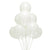 12" Online Party Supplies White Pearl Wedding Bridal Shower Latex Balloons (Pack of 10)