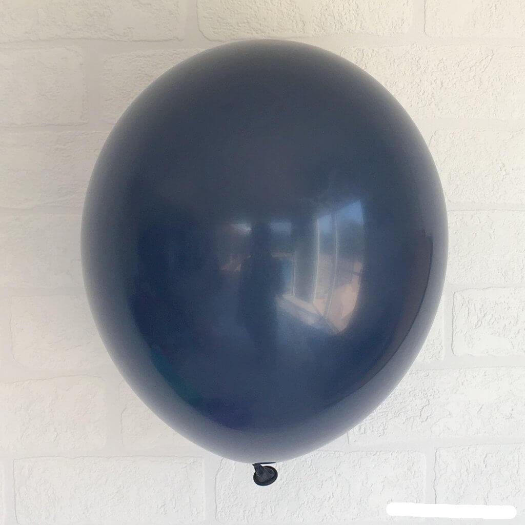 Online Party Supplies 12 inch 3.2g thickened midnight blue colour latex balloon pack of 10