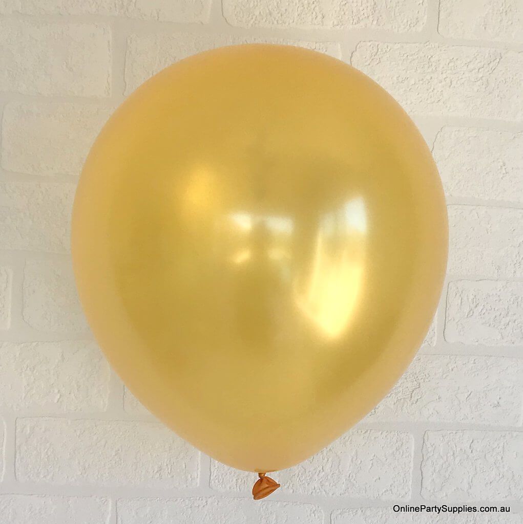 12 Inch Premium Quality Pearl Mocha Latex Balloon Bouquet Pack of 10