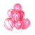 12" Pink Marble Agate Latex Balloon 10 Pack