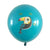 12" Toucan Bird Print Turquoise Latex Balloon 10 Pack