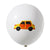 12" Car Latex Balloon 10 Pack - White