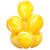 12" yellow Agate Latex Balloon 10 Pack