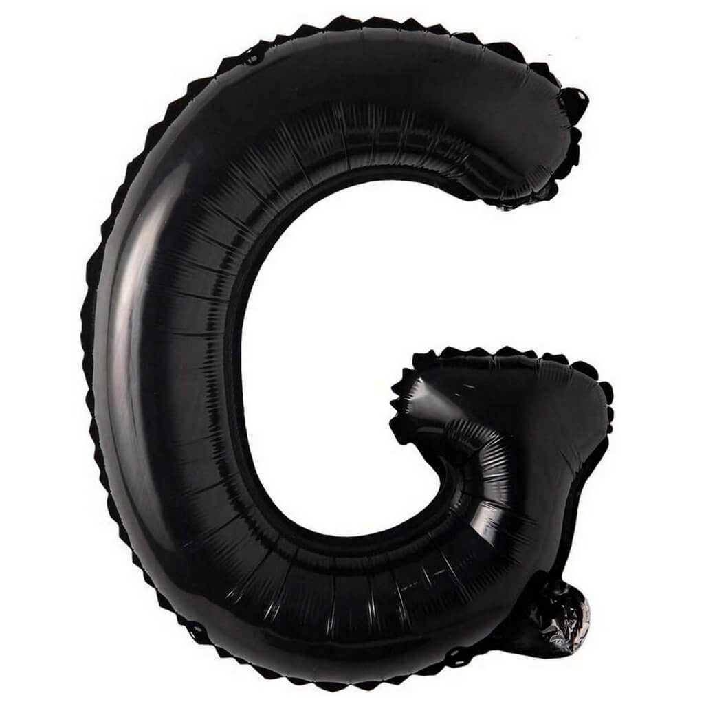 Black mylar letter deals balloons