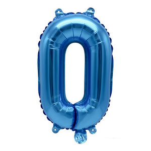 16" Blue A-Z Alphabet Letter O Foil Balloon