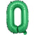 16" Green Number 0-9 Foil Balloon - st patricks day - jungle party decorations