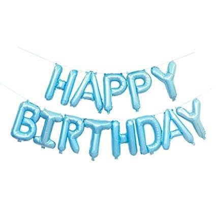 16-inch HAPPY BIRTHDAY Foil Balloon Banner