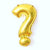 16" Metallic Gold Question Mark Gold Foil Balloon