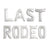 16" Silver LAST RODEO Hen Party Foil Balloon Banner
