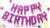 Video Game Pixel HAPPY BIRTHDAY Foil Balloon Banner - Hot Pink