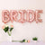 16" Online Party Supplies Rose Gold BRIDE Bridal Shower Wedding Balloon Banner