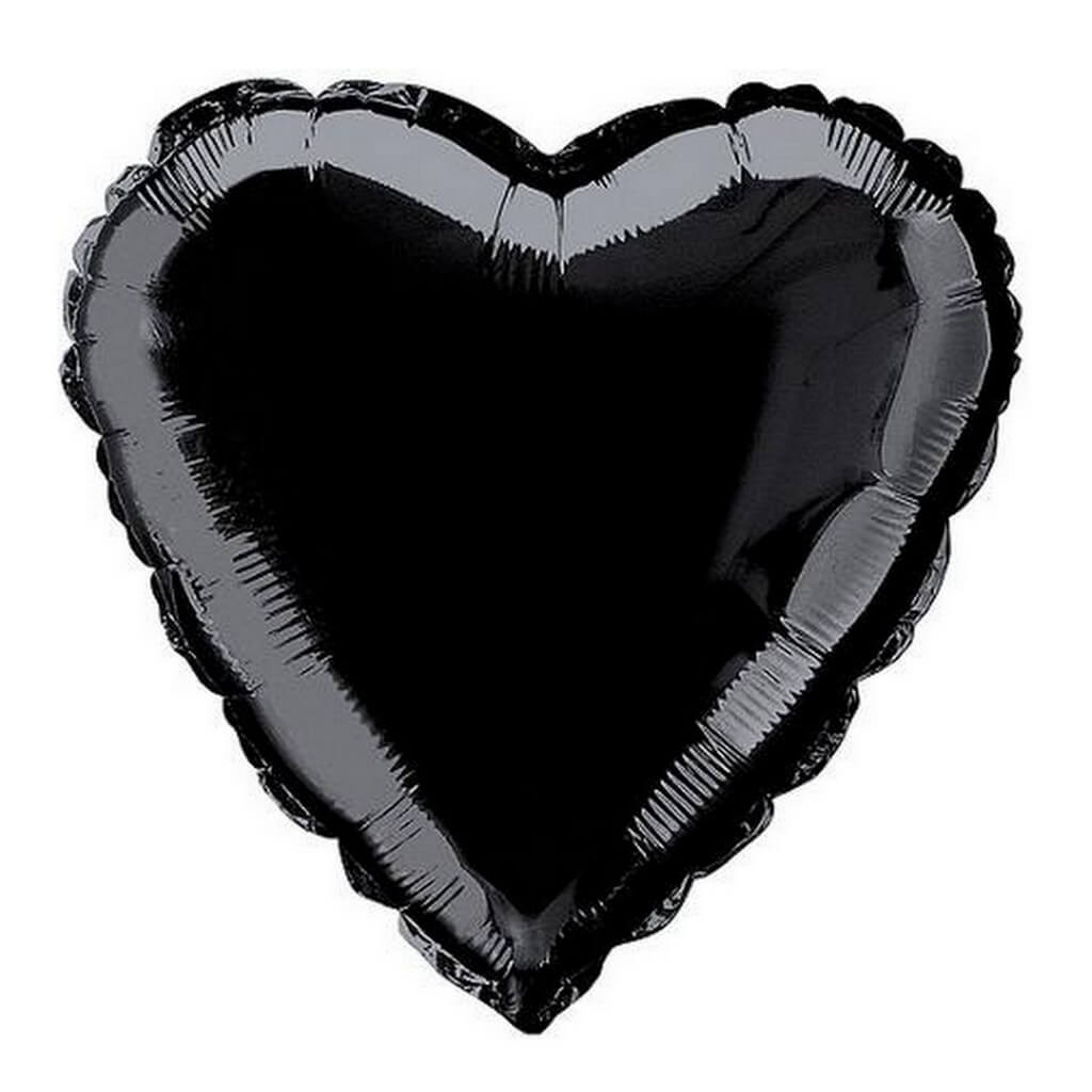 18" Online Party Supplies Multicoloured Heart Shaped Foil Party Balloon