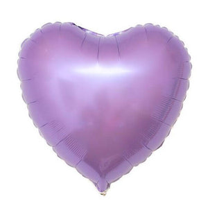 18" Online Party Supplies Lilac Purple Heart Shaped Foil Party Balloon