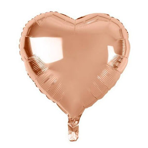 Online Party Supplies 18 inch rose gold foil heart shaped party balloon