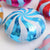 18" Online Party Supplies blue Swirl Sweet Candy Lollipop Balloon Candyland Buffet Party Theme