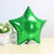 18 Inch Green Star Shaped Foil Balloon