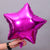 18 Inch Metallic Hot Pink Star Shaped Foil Party Balloon