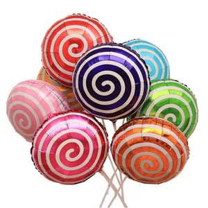 18" Online Party Supplies spiral Sweet Candy Lollipop Balloon Candyland Buffet Party Theme
