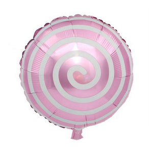 18" Online Party Supplies spiral pink Sweet Candy Lollipop Balloon Candyland Buffet Party Theme
