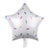 18" Sprinkle Donut Star Foil Balloon
