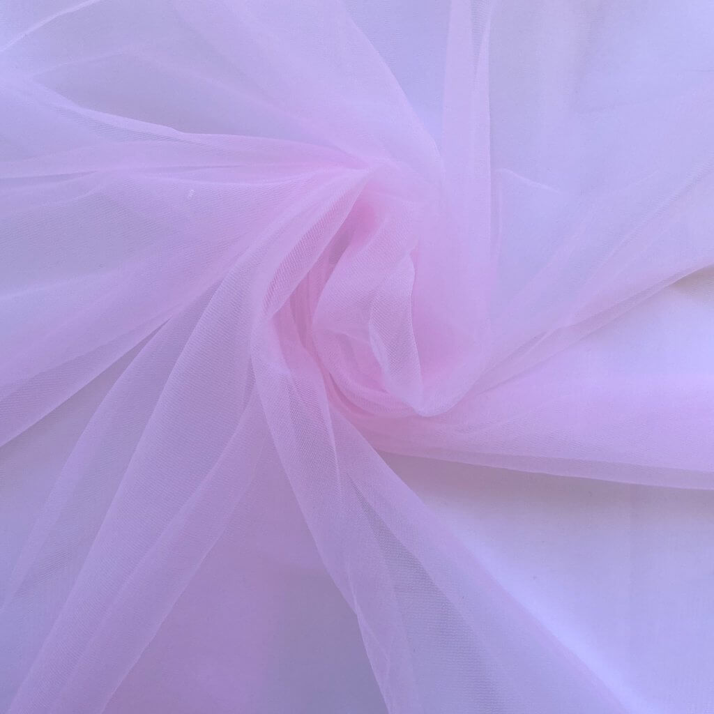 Pink Soft Tulle Tutu Fabric - 1m x 1.5m