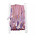 1m x 2m Laser Glitter Pink Foil Fringe Curtain