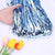 1m x 2m Online Party Supplies Australia Metallic light blue Tinsel Foil Fringe Rain Curtain