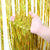 1m x 2m Shimmer Gold Foil Rain Fringe Curtain