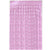 1m x 2m Square Shimmer Tinsel Foil Fringe Curtain - light pink