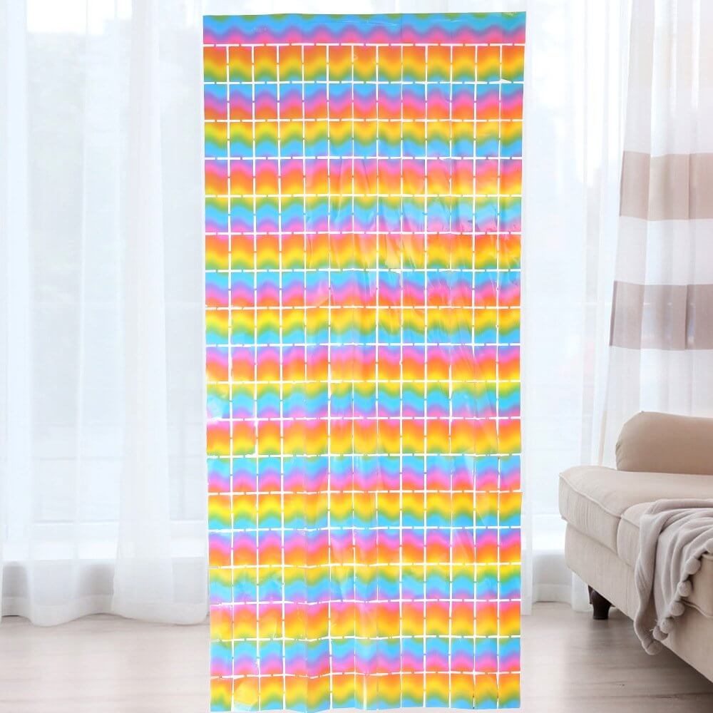 Shimmer Curtain Rainbow Shimmer Curtain Rainbow
