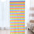 1m x 2m Square Shimmer Tinsel Foil Fringe Curtain - Rainbow