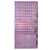 1m x 2m Laser Glitter SQUARE Shimmer Foil Fringe Curtain - Light Pink