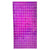 1m x 2m Laser Glitter SQUARE Shimmer Foil Fringe Curtain - Purple