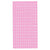 1m x 2m SQUARE Macaron Tinsel Foil Fringe Curtain - Pink