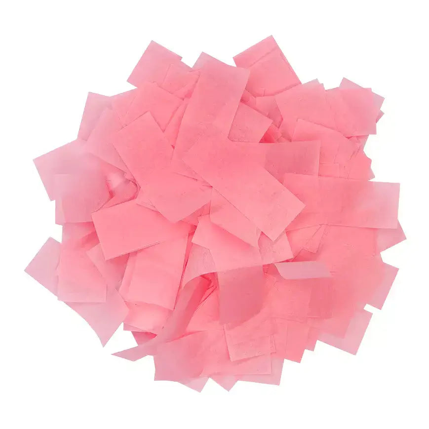 Rectangular Tissue Paper Party Confetti Table Scatters - Baby Pink