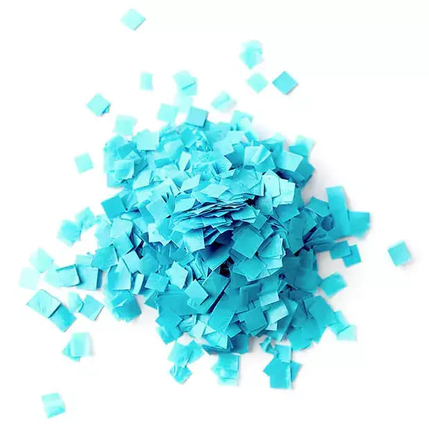 Square Tissue Paper Party Confetti Table Scatters - Baby Blue