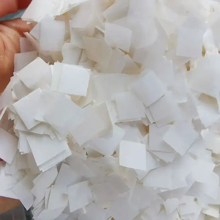 Square Tissue Paper Party Confetti Table Scatters - White