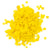 Square Tissue Paper Party Confetti Table Scatters - Yellow