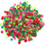 20g Round Circle Tissue Paper Party Confetti Table Scatters - Christmas Red & Green