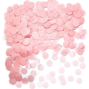 20g Round Circle Tissue Paper Party Confetti Table Scatters - baby Pink