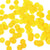 20g Round Circle Biodegradable Tissue Paper Party Confetti Dots Table Scatters Sprinkles - Yellow
