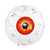 22" 4D Jumbo Scary Halloween Eyeball ORBZ Foil Balloon - Red