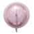 22" Jumbo Metallic Baby Pink ORBZ 4D Sphere Round Foil Balloon