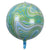 22" Jumbo Helium Marble ORBZ Balloon - Green