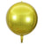 22" Jumbo ORBZ Laser Sequin Gold Ball Foil Balloon - ORBZ.68