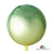 22 Inch Jumbo Ombre ORBZ 4D Sphere Metallic Green Yellow Foil Balloon - Online Party Supplies