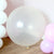24 Inch Jumbo Perfectly Round Transparent Latex Balloon - Baby Shower, Gender Reveal, Wedding and Birthday Party Decorations