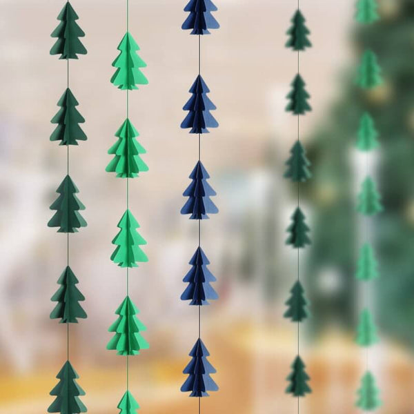 Paper tree garland deals
